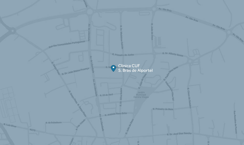 Clínica Particular SIIPEMOR - S. Brás Alportel — mapa